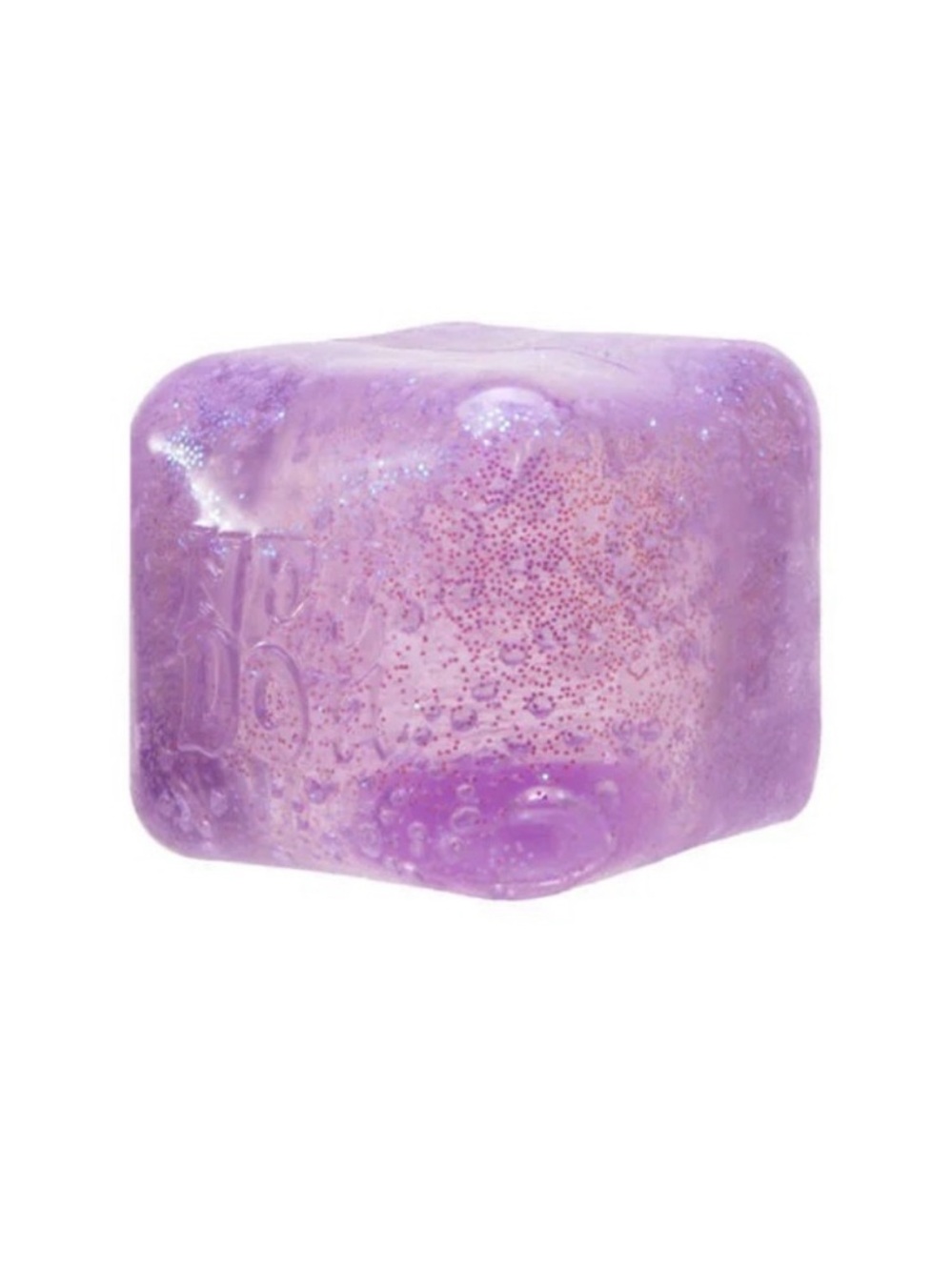 Purple NeeDoh Nice Cube Glitter & Glow Squishy Toy - Picture 4 of 5